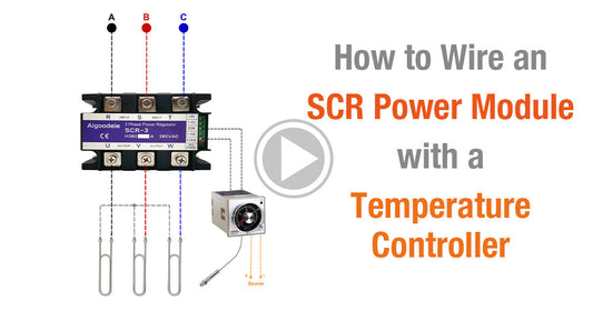 How to Wire an SCR Power Module with a Temperature Controller?