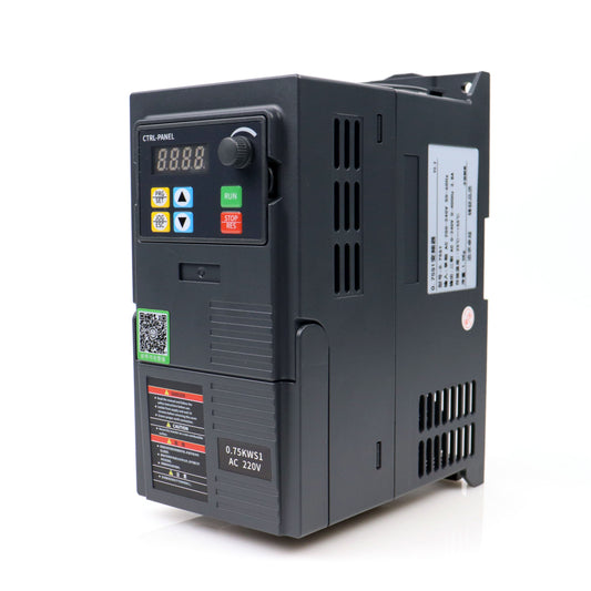 0.5HP Variable Frequency Drive 220V 0.4kW for 3 Phase Motor Control