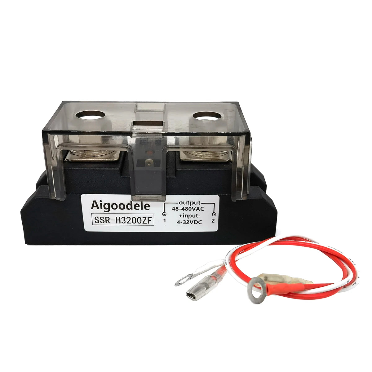 150A Industrial SSR High Power Solid State Relay DC/AC Heavy Duty Contactless Silent, No Spark