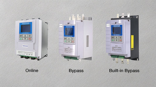 What Are the Differences Between Online, Bypass, and Built-in Bypass Soft Starters?