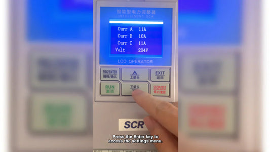 Human-Machine Interface of Thyristor Power Regulator