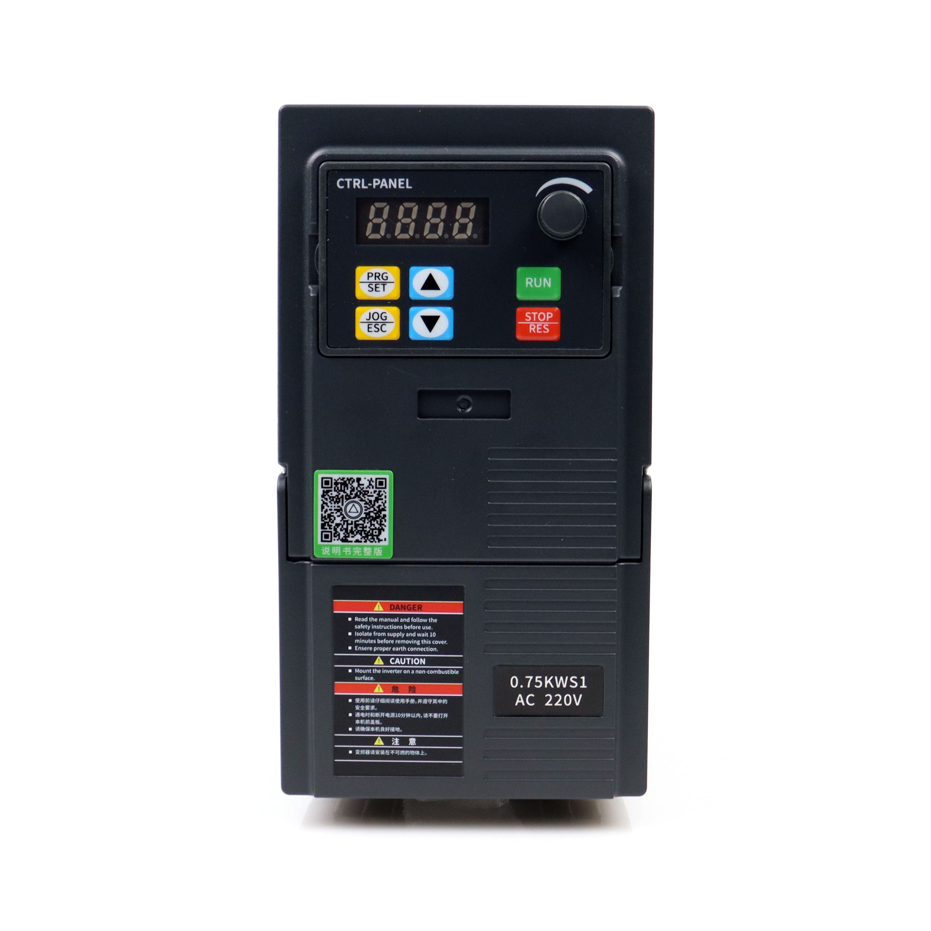 A320S1 VFD 220V Single-Phase In 3-Phase Out 0.4–5.5kW Motor Control