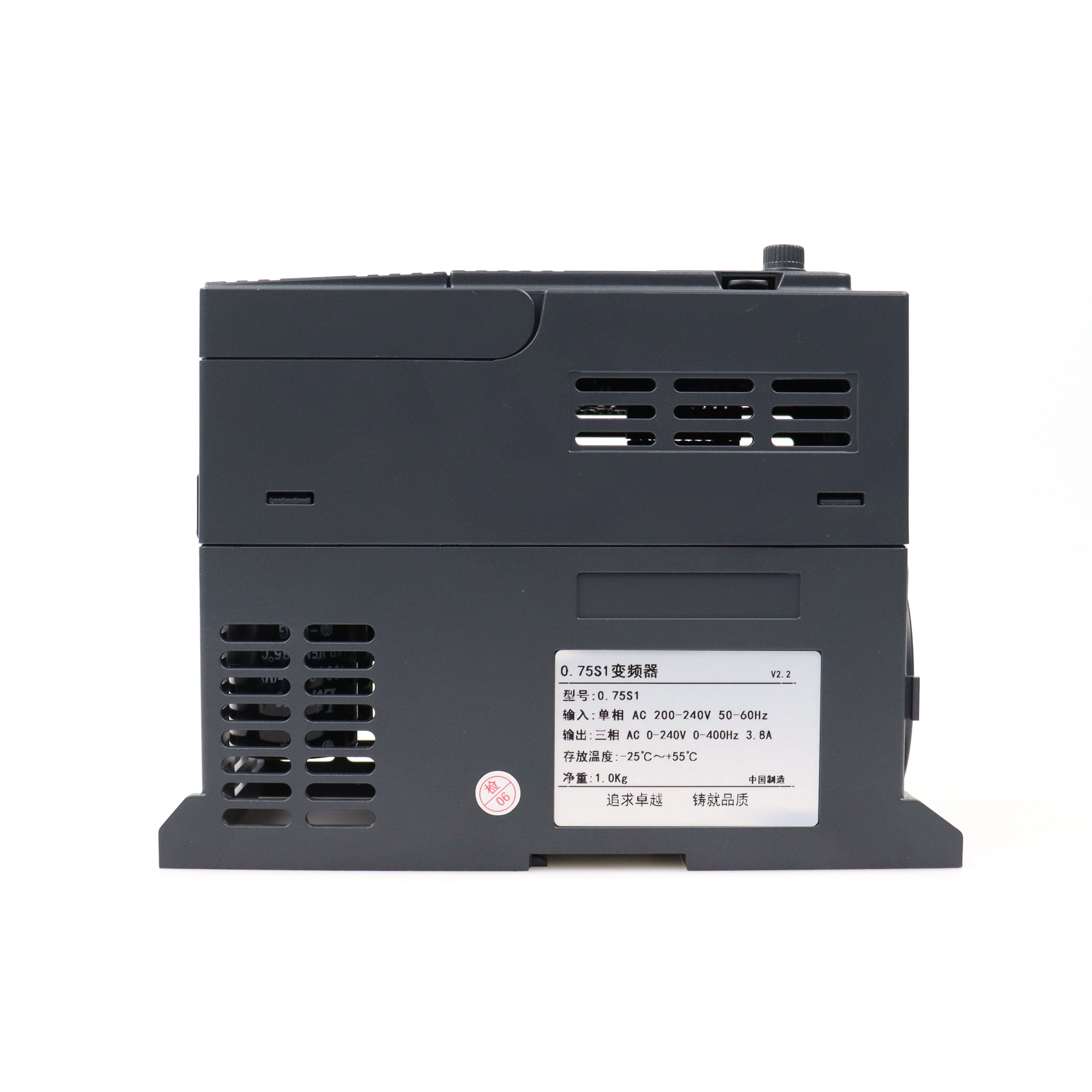 A320S1 VFD 220V Single-Phase In 3-Phase Out 0.4–5.5kW Motor Control