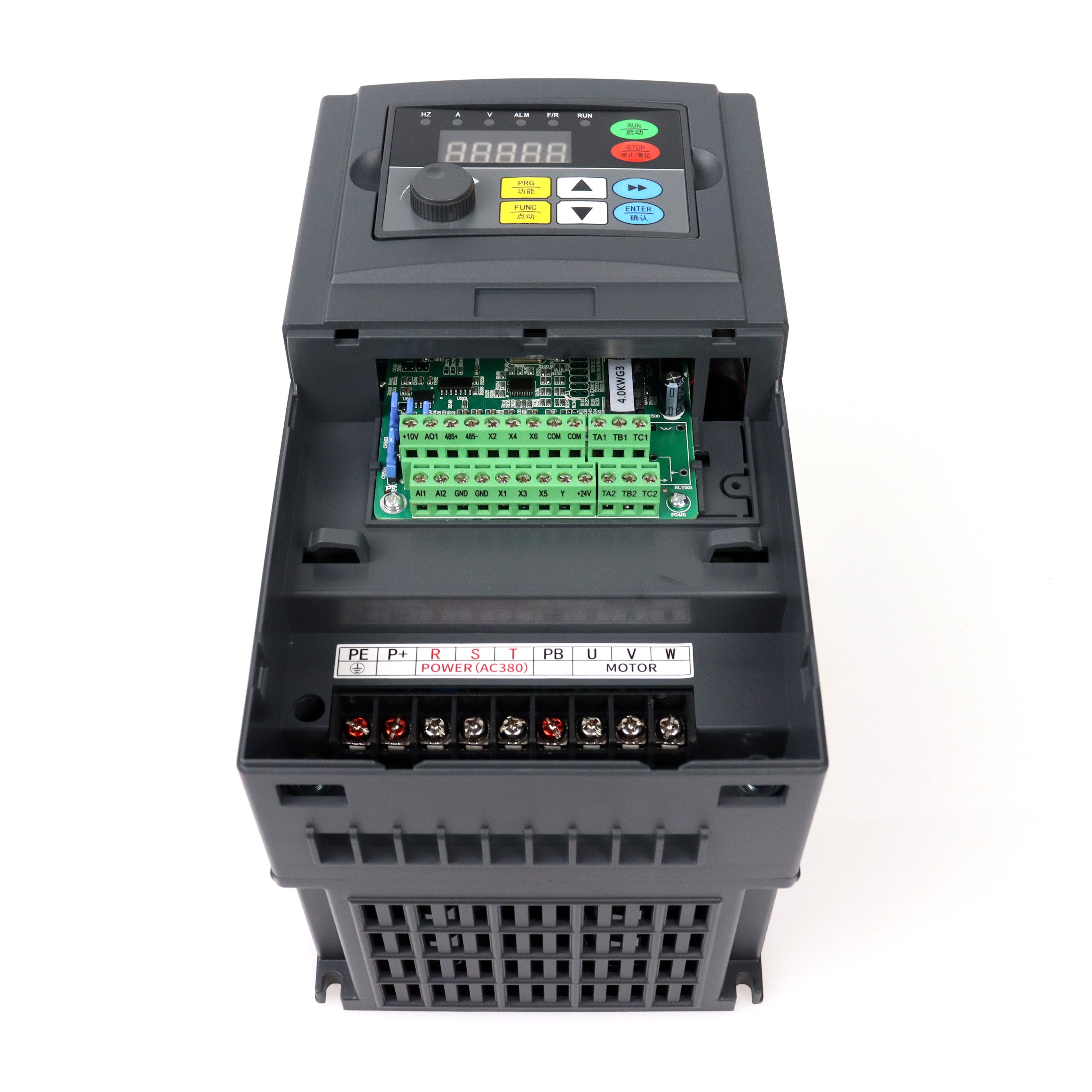 5HP Variable Speed Drive Three Phase 380V Reliable Operation 4kW