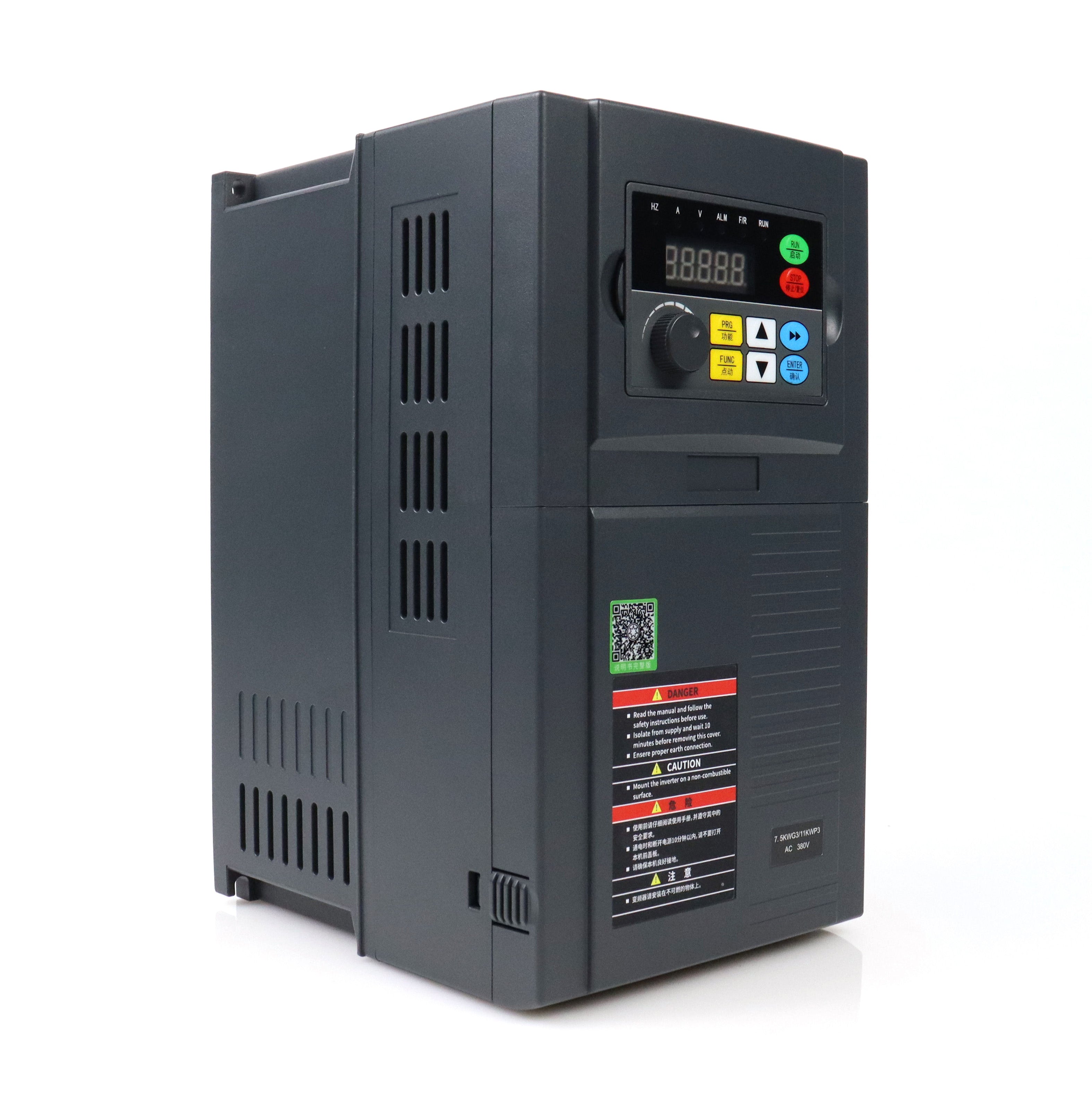 5HP Variable Speed Drive Phase Converter 1-Phase to 3-Phase 220V 4kW