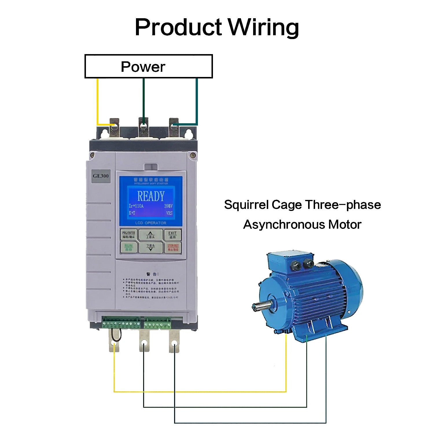 30kW Integrated Bypass Automatic Soft Starter 380V 3-Phase