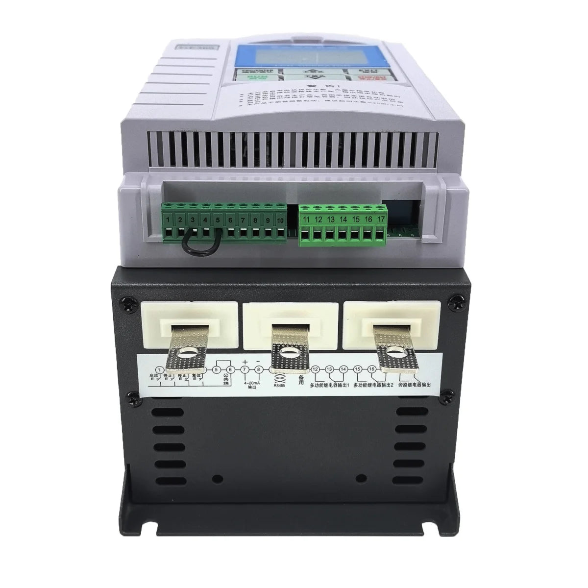 11kW Built-in Bypass Soft Starter 23A 15hp 380V 3-Phase 50/60Hz