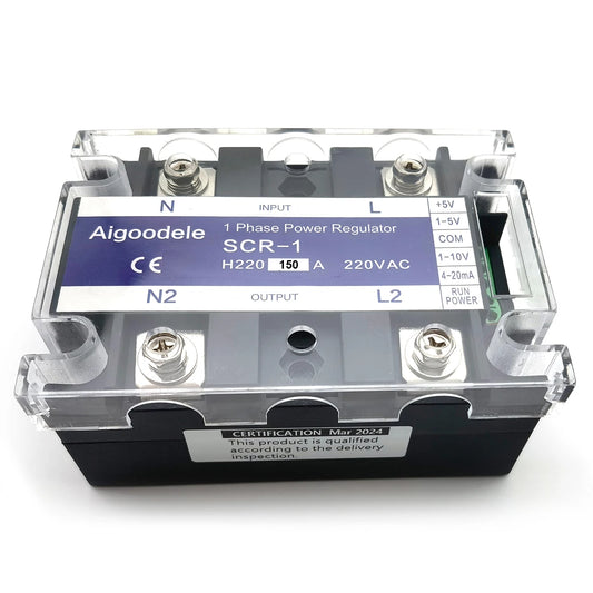 150A Single Phase SCR Power Controller | Phase Control for Small Heating Systems