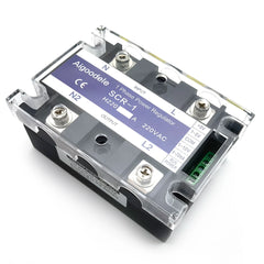 25A Imax SCR Power Regulator Module 1-Phase 220V, Power Adjustable 0 To Max, Control Signal 0-5V 0-10V 4-20mA Potentiometer