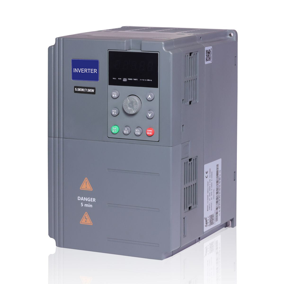 A400T 7.5kW 10HP VFD 1Phase 220V to 380V 3Phase Variable Frequency Drive Converter China Inverter Manufacturers