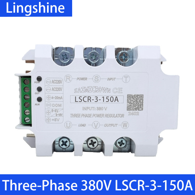 150A SCR-Based Temperature Controller | Compact 3-Phase Module