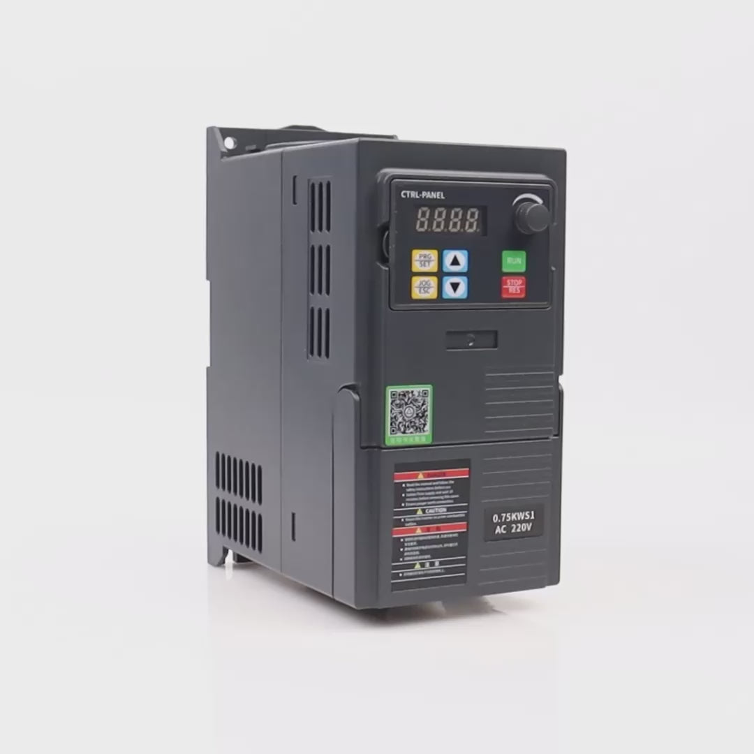 A320S1 VFD 220V Single-Phase In 3-Phase Out 0.4–5.5kW Motor Control