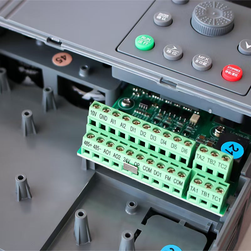 A400T 1.5kW 1P220V to 380V 3P VFD 2HP Variable Frequency Drive 50 To 60Hz 3 Phase Factory Price